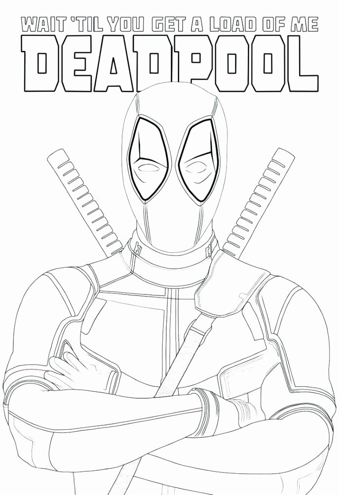 Deadpool Marvel Lego Coloring Pages