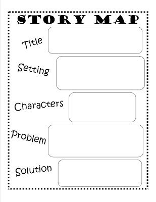 2nd Grade Story Map Worksheet