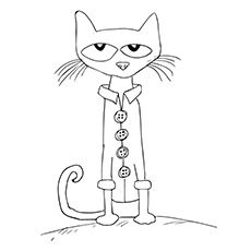 Pete The Cat Coloring Sheets