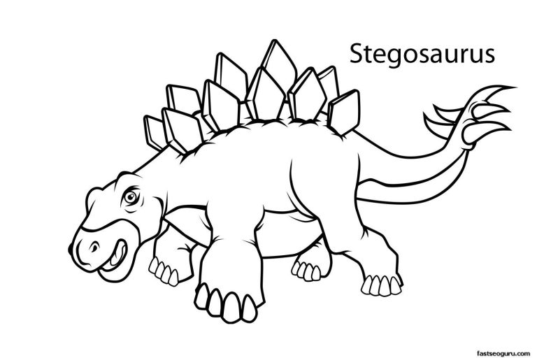 Dinosaur Coloring Sheets With Names