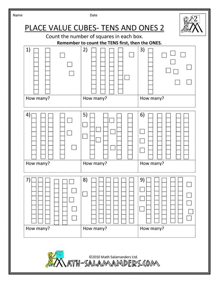 Second Grade Hundreds Tens And Ones Worksheets 2nd Grade