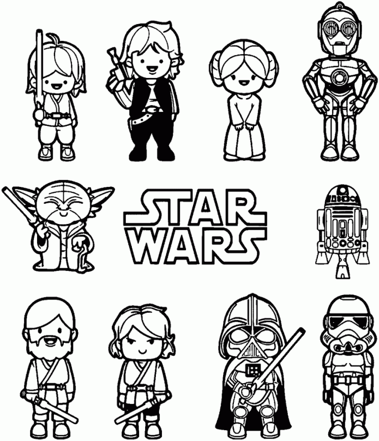 Free Printable Coloring Pages For Kids Star Wars
