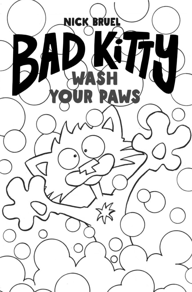 Printable Bad Kitty Coloring Pages
