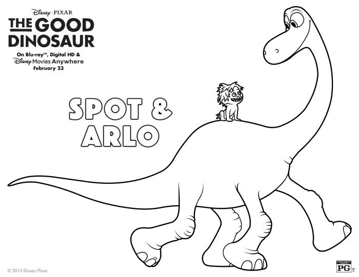 Good Dinosaur Coloring Pages Printable