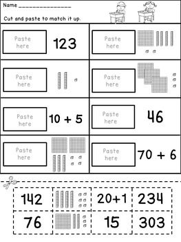 2nd Grade Hundreds Tens And Ones Worksheets