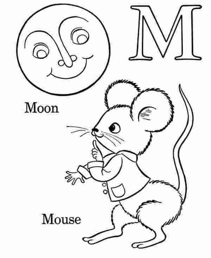 Printable Abc Mouse Coloring Pages