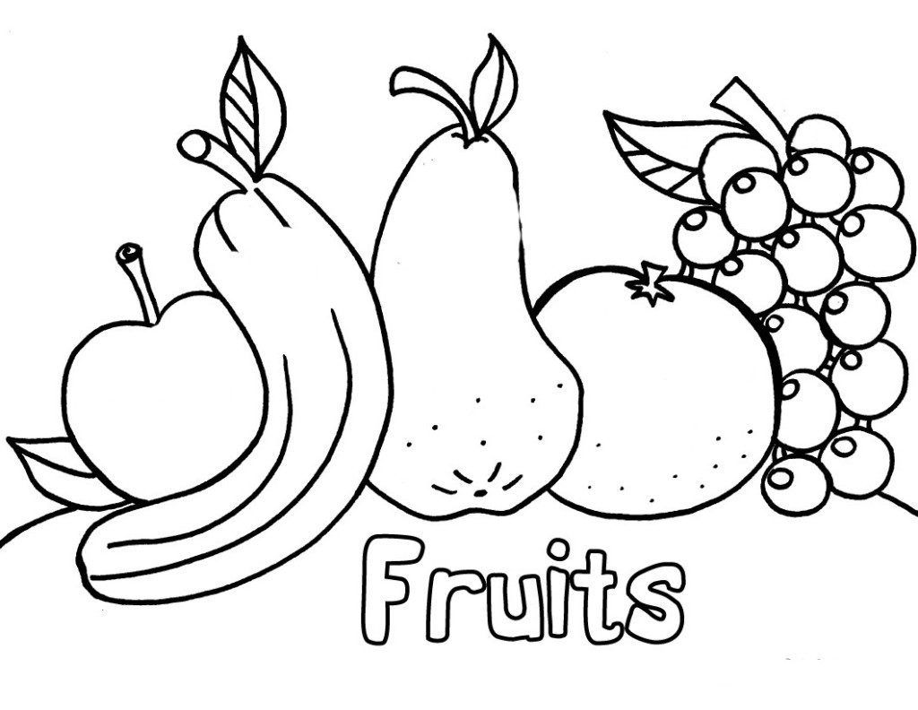 Preschool Coloring Pages For Kids Pdf