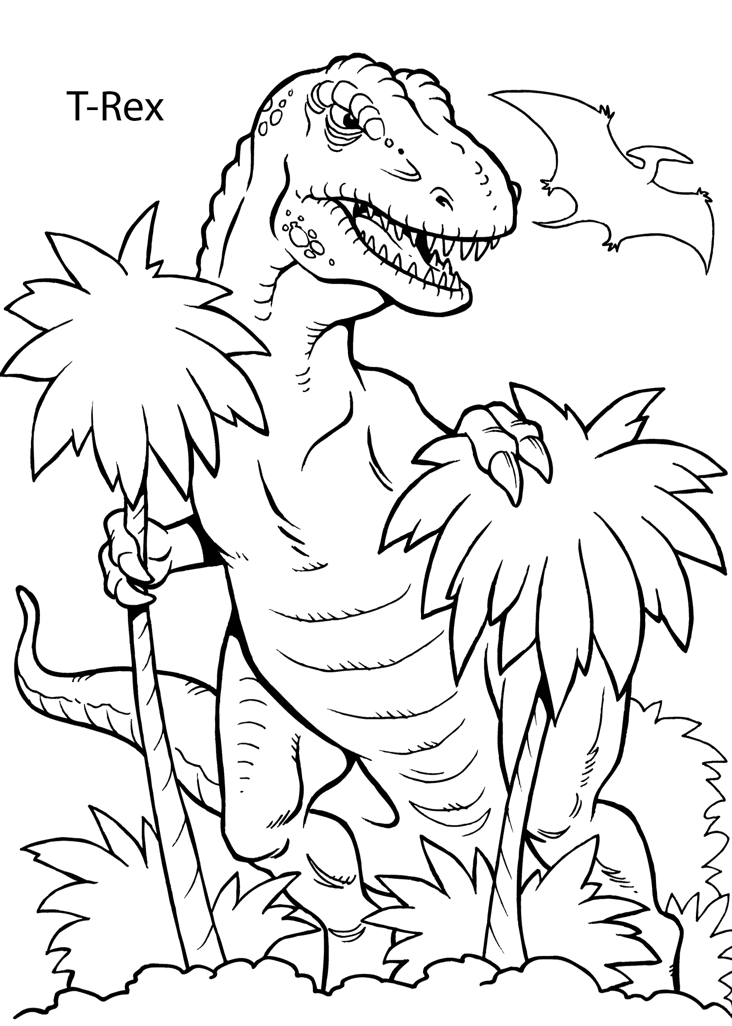 Dinosaur Coloring Pages For Kids Boys
