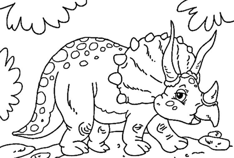 Dinosaur Coloring Sheets Pdf