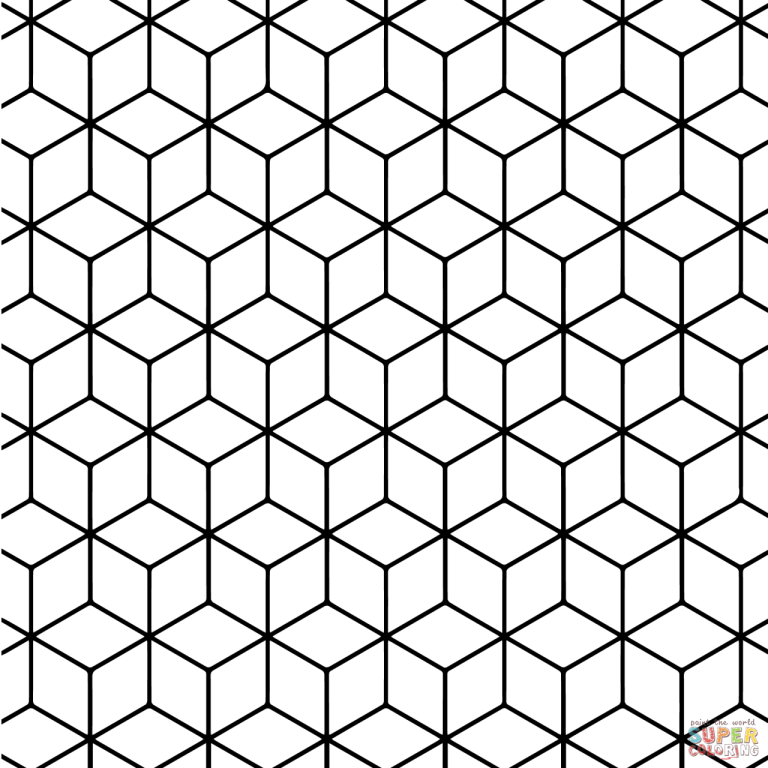 Free Tessellation Worksheets Printable