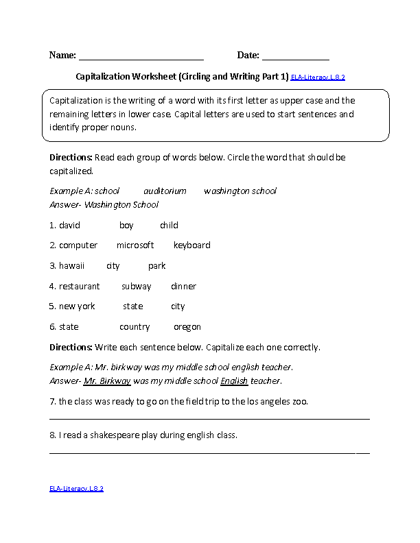 8th Grade Appositive Phrase Worksheet