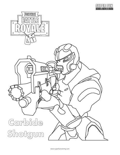 Battle Royale Fortnite Fortnite Coloring Pages Season 10