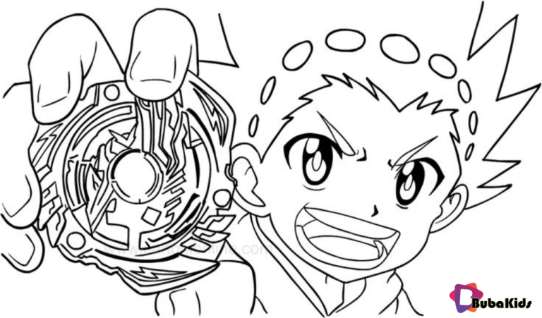 Shu Beyblade Burst Coloring Pages