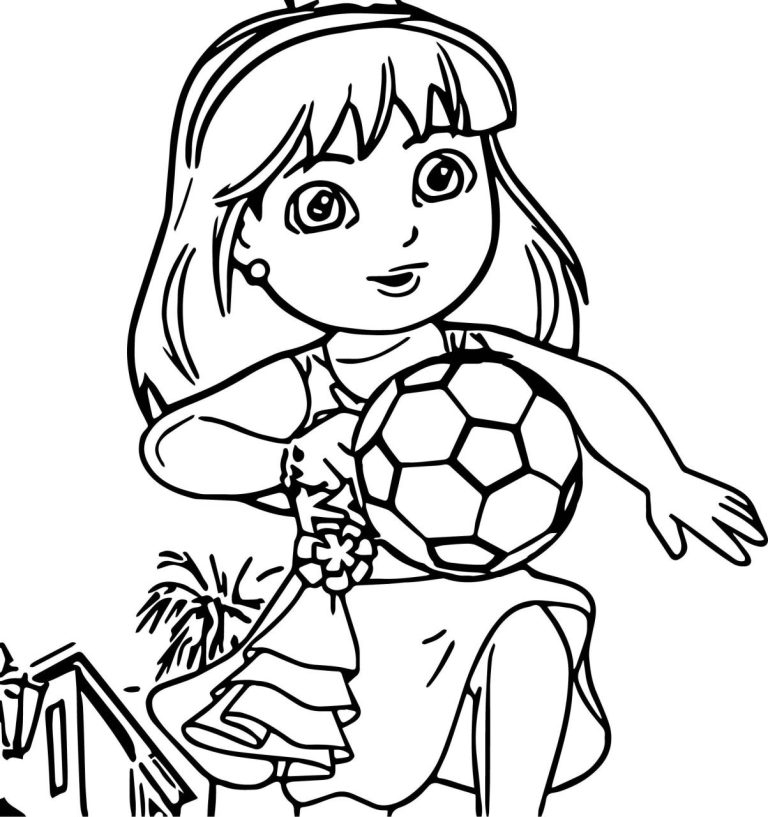 Printable Dora And Friends Coloring Pages
