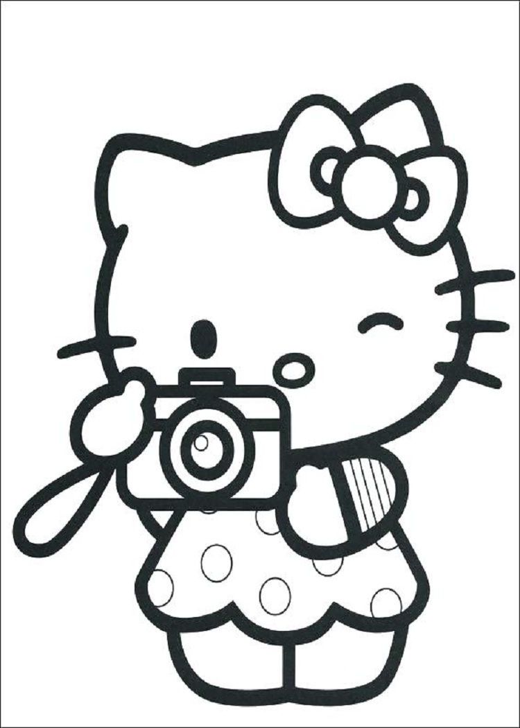 Hello Kitty Coloring Book For Kids
