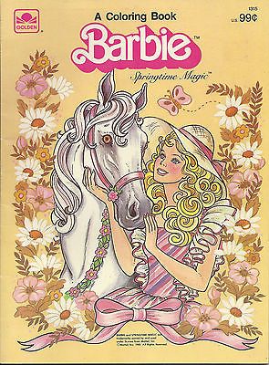 Barbie Coloring Book 90s