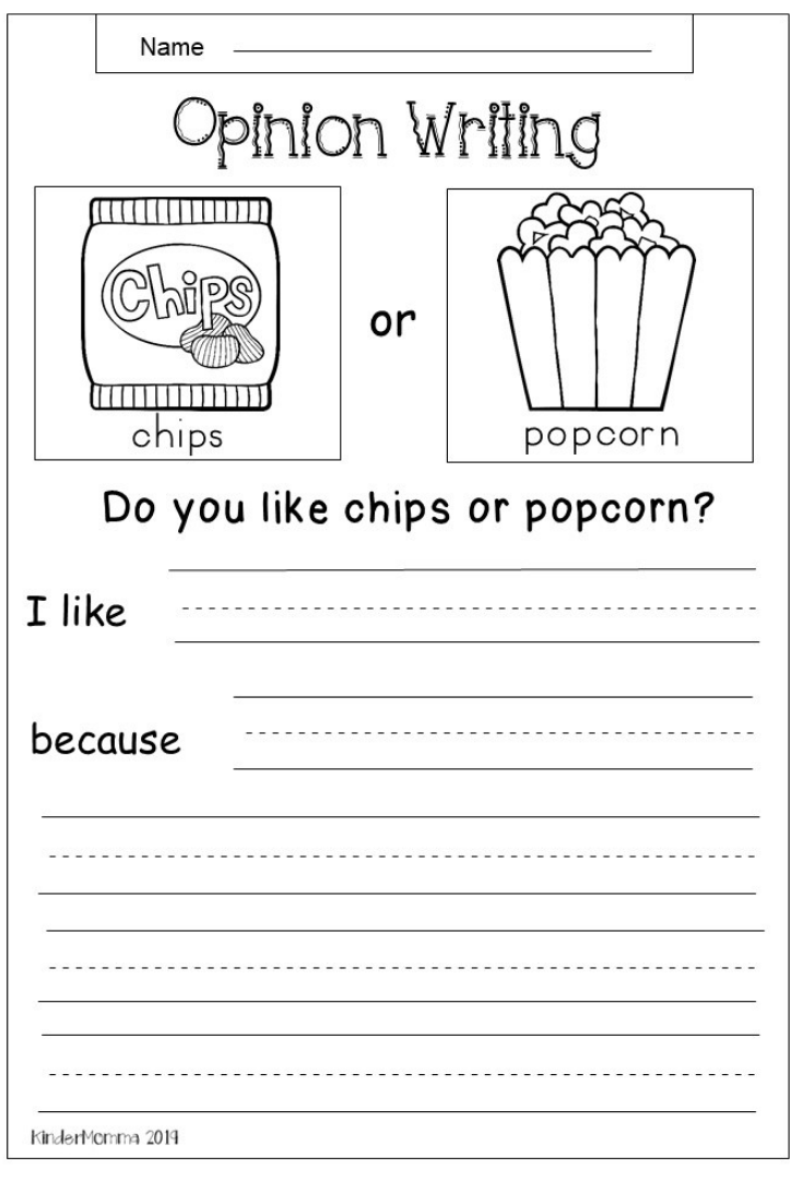 First Grade Creative Writing Worksheets For Grade 1