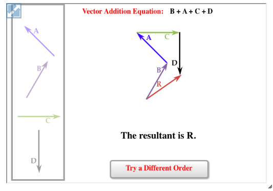 Physics Worksheet A Mathematical Vector Addition