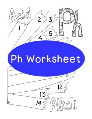 Ph Scale Coloring Worksheet Pdf