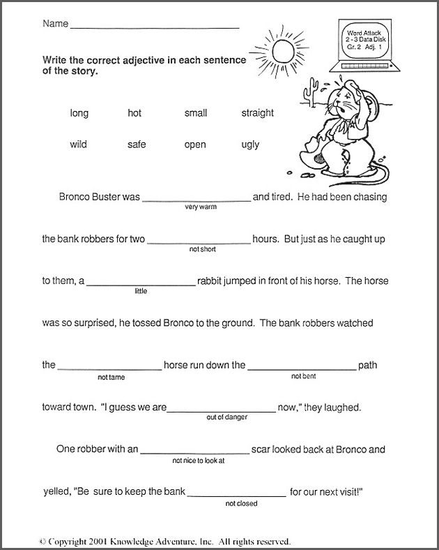 Science Reading Free Printable 1st Grade Worksheets