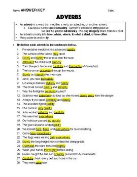 Answer Key Conjunctions And Interjections Worksheets With Answers
