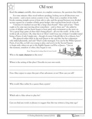 5th Grade Reading Comprehension Worksheets Free