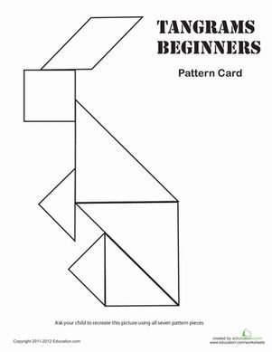 Beginner Tangram Puzzles Printable Pdf