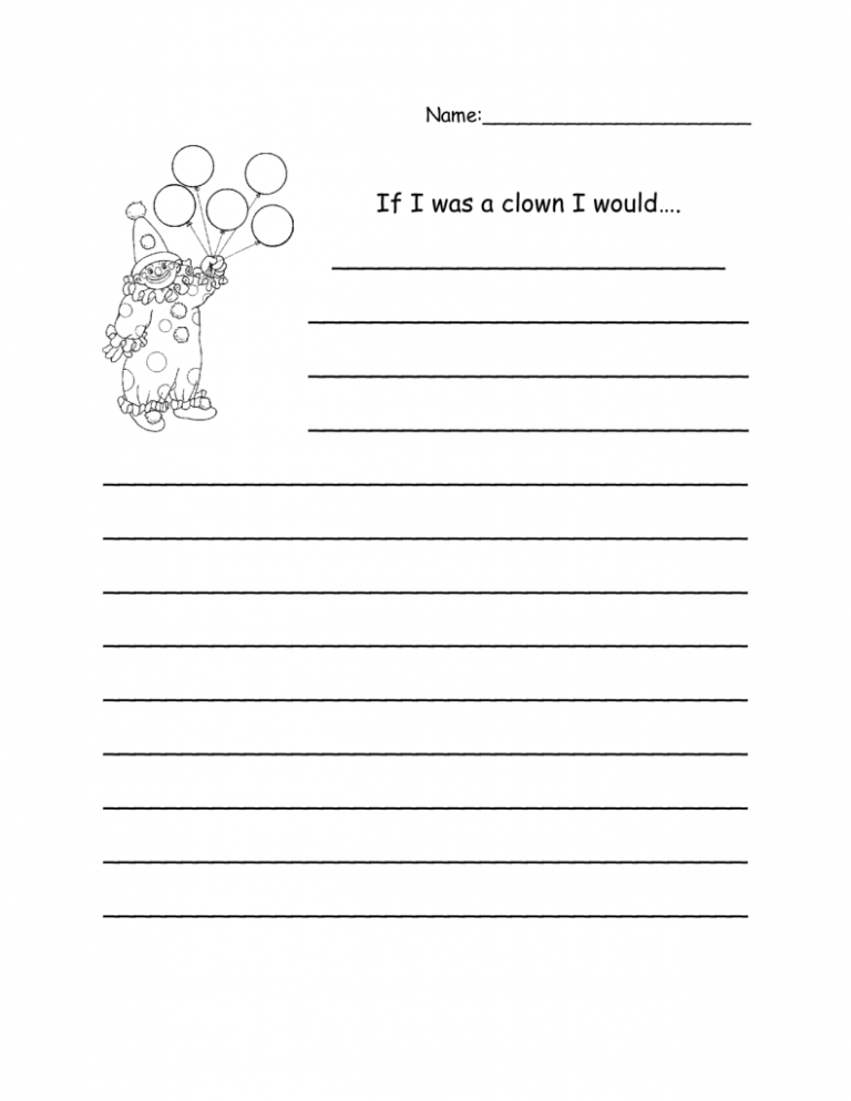 Printable 3rd Grade Writing Prompts Worksheets