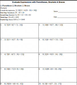 4th Grade Division Sums For Class 4