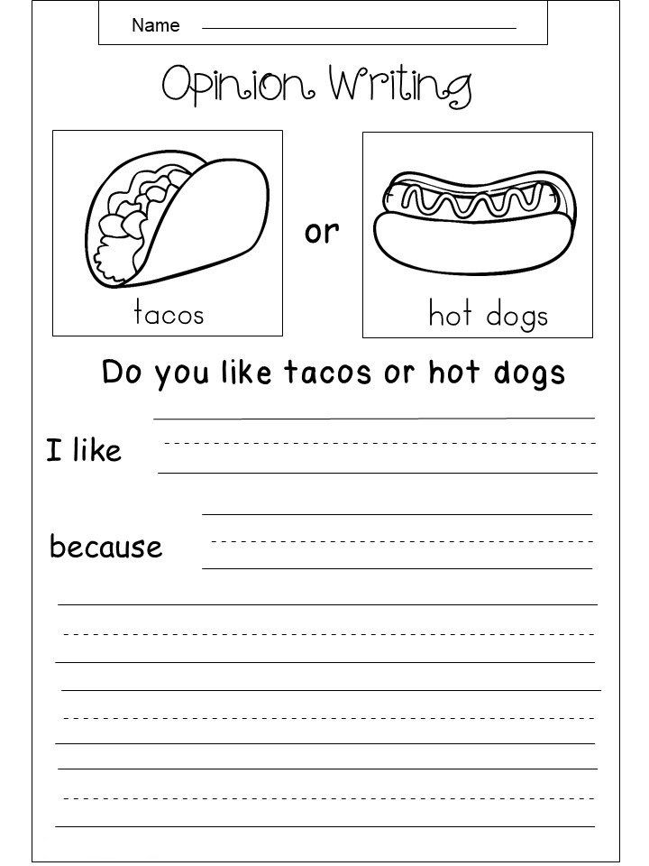3rd Grade Writing Worksheets Free Printable