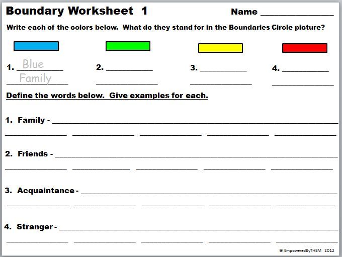 Activity Worksheets For Adults With Disabilities