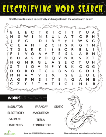Electricity And Magnetism Worksheets With Answers