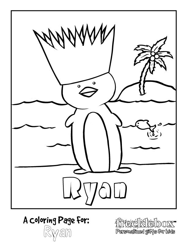 Coloring Sheet Tag With Ryan Coloring Pages