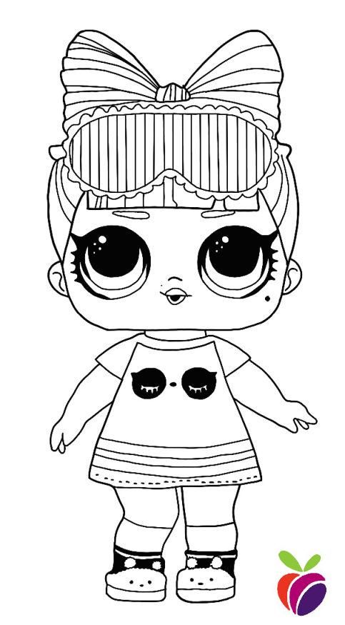 Coloring Lol Doll Svg