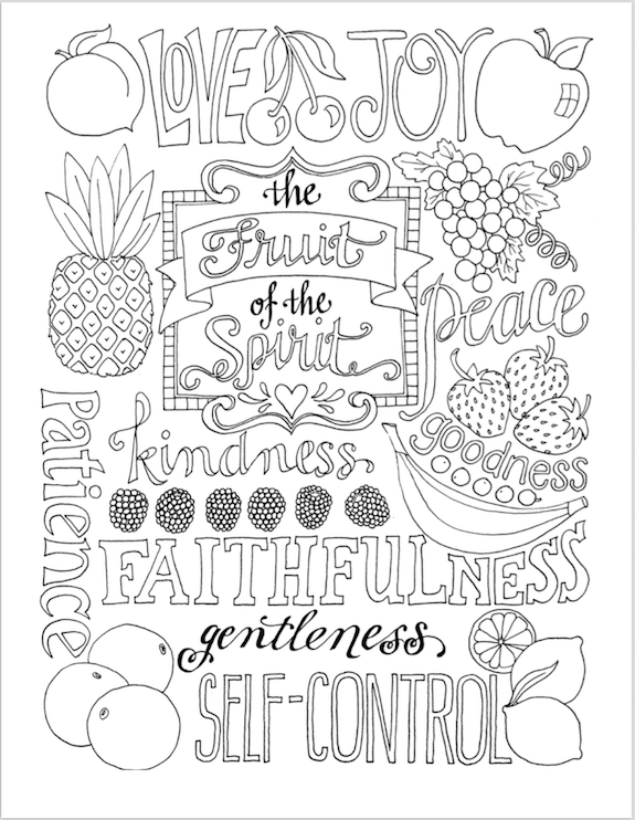 Bible Journaling Coloring Pages Free Printable