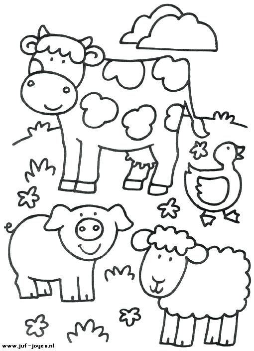 Coloring Free Printable Pictures Of Animals