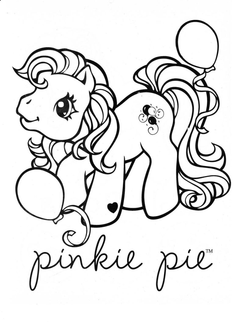 Baby Pinkie Pie Coloring Pages