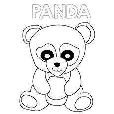 Baby Panda Panda Coloring Pages Printable