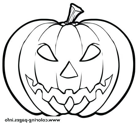 Coloring Printable Halloween Pumpkin