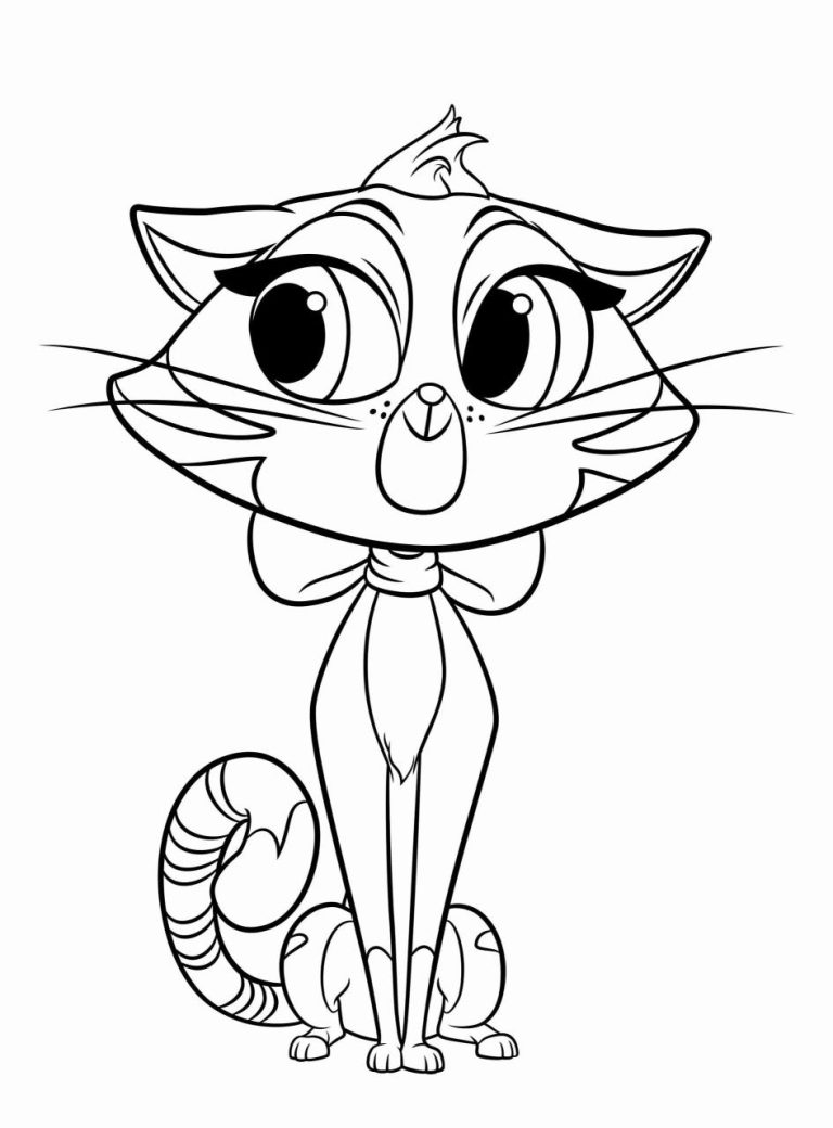 Coloring Pages For Kids Puppy Dog Pals