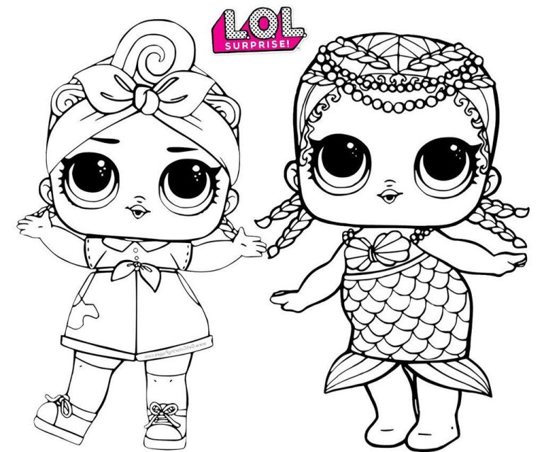 Colouring Pages Lol Dolls Printable