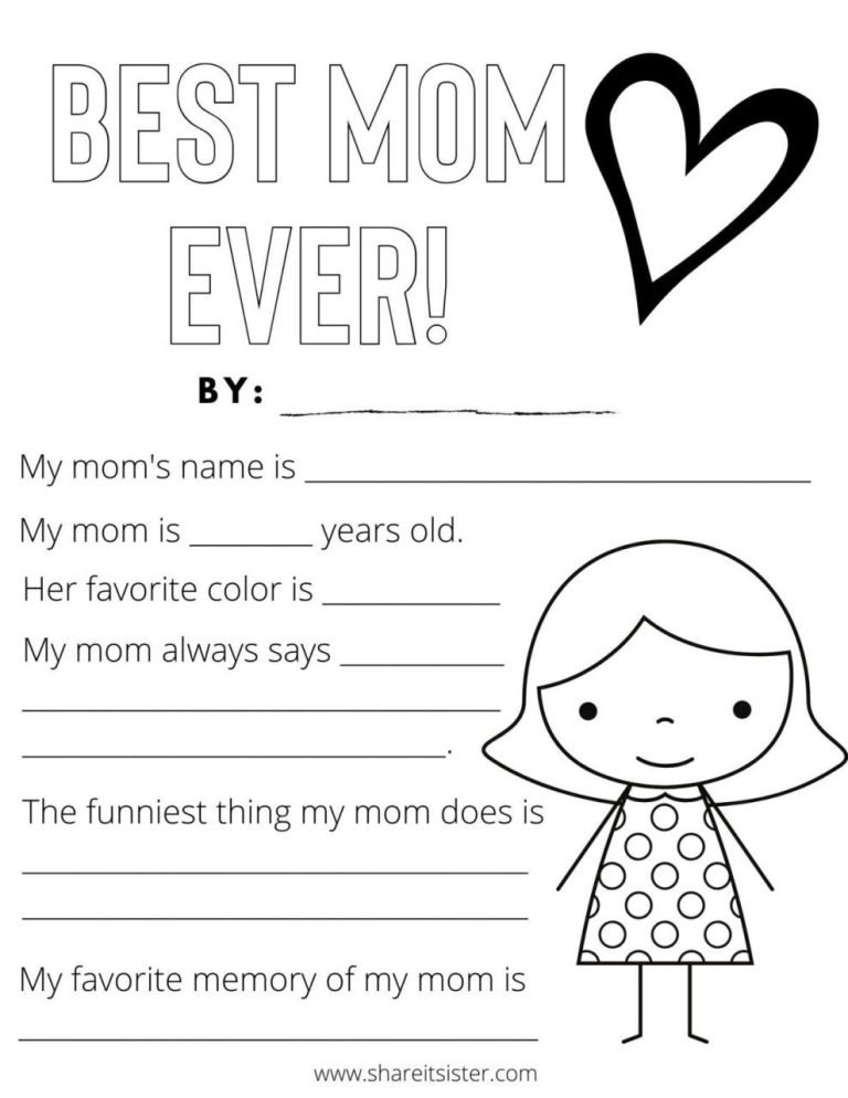 Best Aunt Ever Coloring Pages