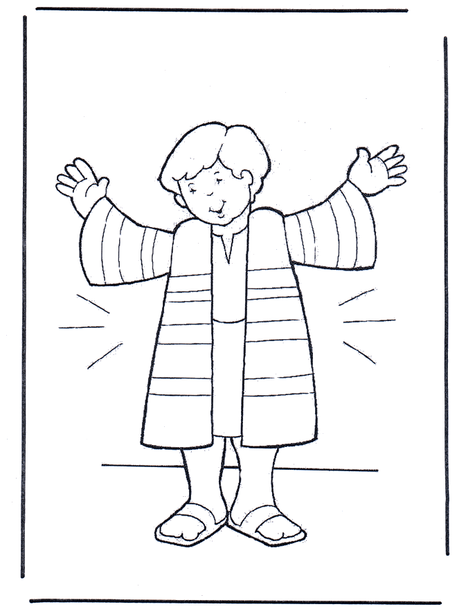 Bible Story Of Joseph Coloring Pages