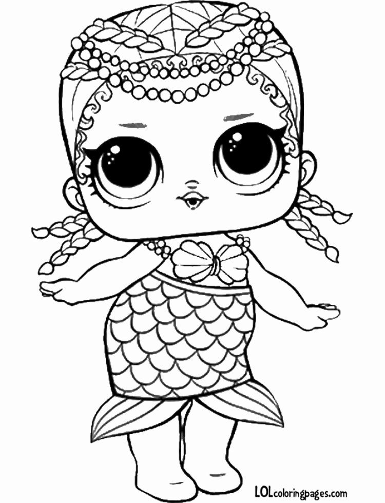 Coloring Page Lol Dolls Coloring Sheets