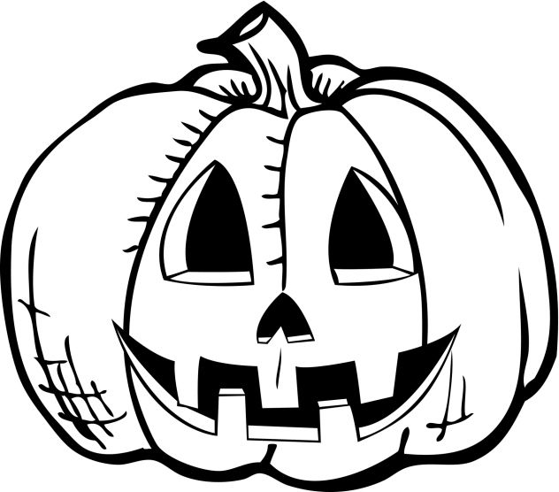 Coloring Pages Drawing Halloween Stuff