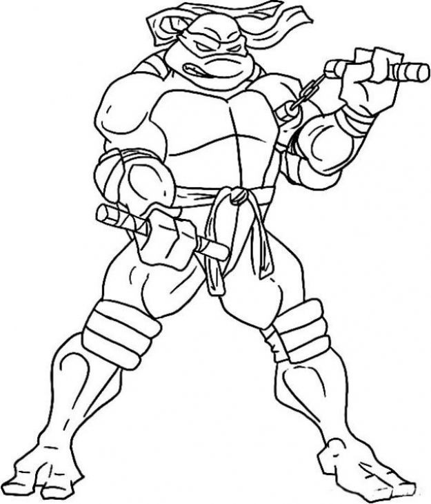 Coloring Page Ninja Pictures To Color