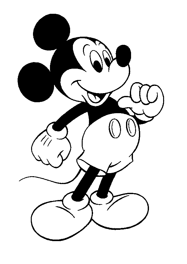 Coloring Sheet Mickey Mouse Coloring Pages Printable