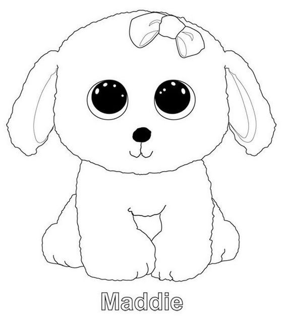 Beanie Boo Coloring Pages Free Printable