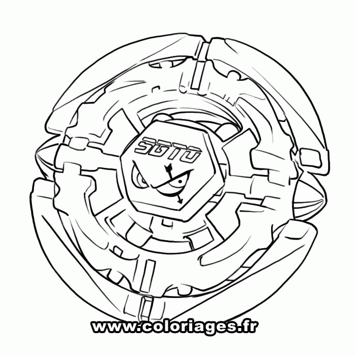 Beyblade Burst Turbo Beyblade Spryzen Coloring Pages