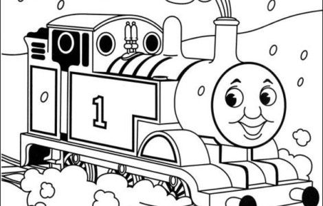 Coloring Pages For Kids Thomas The Train